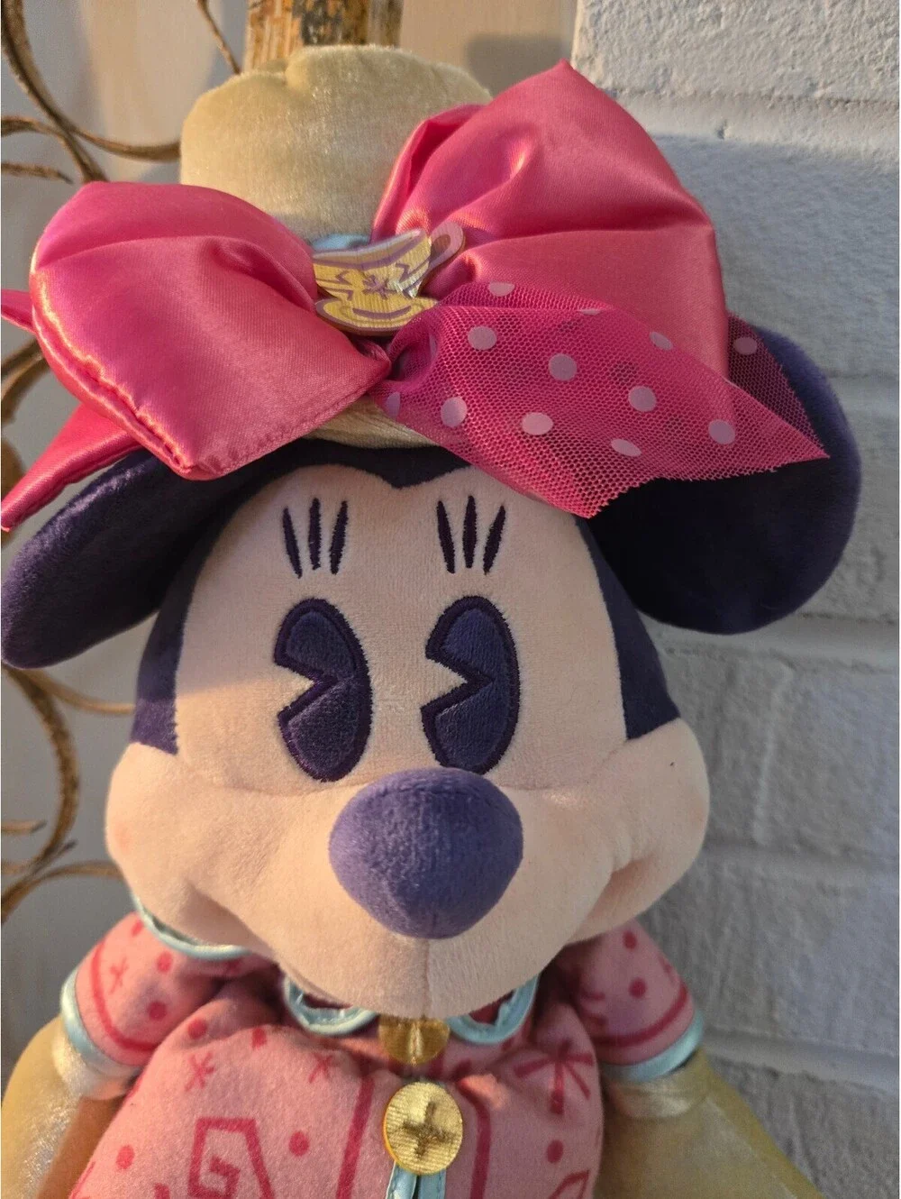 Disney Minnie Mouse Plush Doll 2020 Mad Tea Party